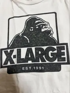 XLARGE ゴリラロゴ Tシャツ ホワイト Mサイズ