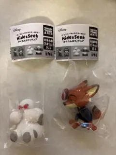 ディズニーキャラクターズ　かくれんぼフィギュア　ニック　ベイマックス