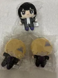 家庭教師ヒットマンREBORN！ちょこ友ぬいぐるみ 　ベル　雲雀恭弥　3点セット