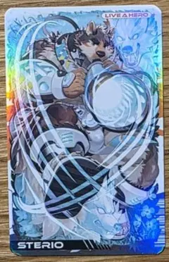 AGF 東京放課後サモナーズ ライブアヒーロー配布 キラキラカード ステレオ