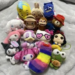 全13点】サンリオ ディズニー ぬいぐるみ まとめ売り 詰め合わせ