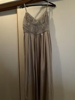 JEANASIS ベージュ キャミワンピース Sサイズ