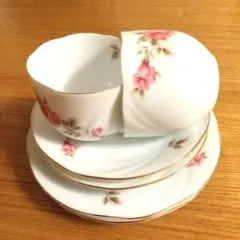 コーヒーカップ・ソーサー、ケーキ皿 ペアセット