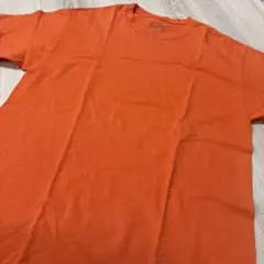 Champion オレンジ Tシャツ