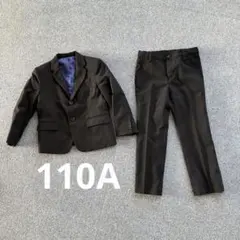 【110】COMME CA ISM キッズ フォーマルスーツ ブラック