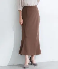 honeys マーメイドスカート ブラウン Mサイズ