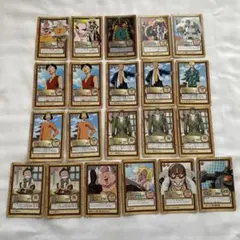 【まとめ売り】ワンピース ハイパーバトル 映画　ねじまき島の冒険　21枚セット