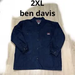 2XL BEN DAVIS デニム　カバーオール　ベンディビス　ジャケット