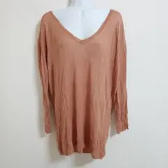 URBAN RESEARCH アーバンリサーチ/ カシミア混 長袖 ニット 茶系