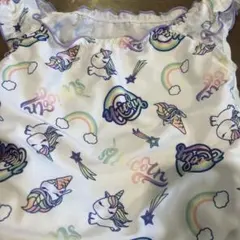 ユニコーン柄セパレート水着