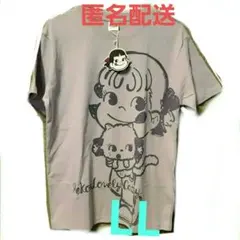 【訳あり】ペコちゃん 半袖 Tシャツ LLサイズ ラベンダーカラーのサムネイル