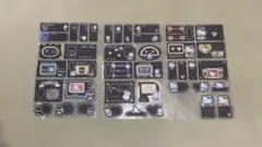 サンリオ キャラクターズ シール ステッカー 3枚セット　レトロのサムネイル