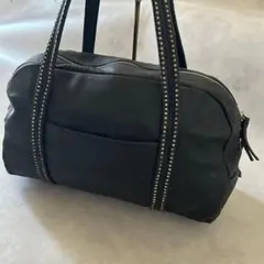 ✨希少【アニエスベー】スタースタッズ 2wayレザートートバッグ 