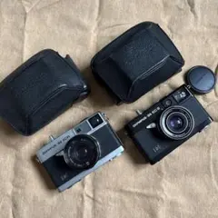 フィルムカメラ 2台セット Yashica Electro 35 Konica - メルカリ