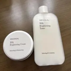 MEDIHEAL Milk Brightening Toner & Creamのサムネイル