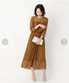 アパートバイローリーズ イエロー ドレス