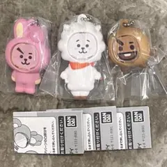 【未開封】BT21 フォトフレームマスコット 3種セット
