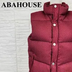 ABAHOUSE ダウンベスト ボルドー M 0556-Aのサムネイル