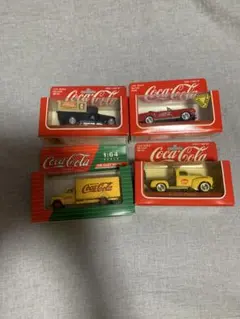 【新品未開封】Coca-Cola ミニカー トラック4体セット