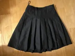 colza honeys 黒 プリーツスカート