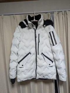 ワークマン ユーロアルティメットデュアルフーディー ホワイト 3L