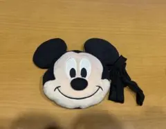 ミッキーマウス 顔型ポーチ