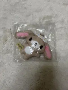 平成レトロ】うさずきん10周年ラブベアーマスコットキーホルダー