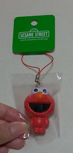 セサミストリート エルモスクイーズストラップ