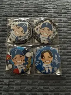 北海道日本ハムファイターズ 缶バッチ