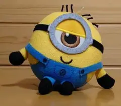 ミニオンズ　ぬいぐるみマスコットキーホルダー　1つ目イエロー　中古品　中古品