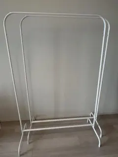 IKEA ハンガーラック MULIG 2個セット　白のサムネイル