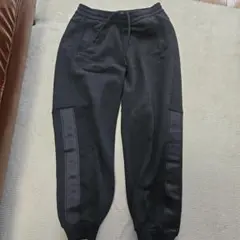 adidas ブラック ジョガーパンツ XL