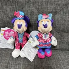 ディズニー　パルパルーザ　ミキミニぬいぐるみバッジ