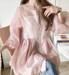 新品　未使用　classicalelf バルーンシアーブラウス