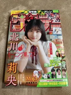 週刊少年サンデー 2021年33号 北川莉央 モーニング娘。'21 表紙 中古品