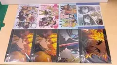 ❶鬼滅の刃 ufotable クリアファイル 無限列車編 お楽しみくじ 8枚