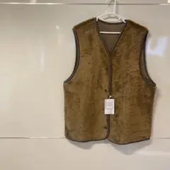 Java ベスト　男女兼用　L ブラウン
