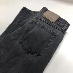 ラングラー W33L34 ブラックデニム メンズM