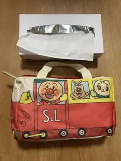 アンパンマン ハンドバッグ キッズ用　SLマン　シール2枚付き