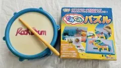 くみくみパズル　ロックドラム　知育玩具