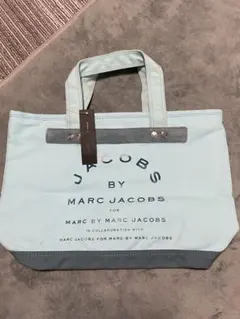 【最終値下げ‼️】MARC JACOBS 水色 トートバッグ