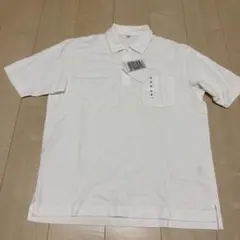 ＊新品未使用タグ付き＊ユニクロ　オーバーサイズ　ジャージーポロシャツ　メンズ　M
