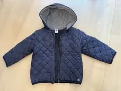 ♡86㎝　プチバトー　ネイビー フード付きジャケット♡