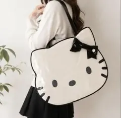Hello Kitty フェイス型 トートバッグ限定品非売品激レア✨️ - メルカリ