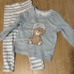 SHEIN ベビーパジャマ 9-12M くま柄のサムネイル