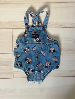 ミッキー デニムオーバーオール 70cm
