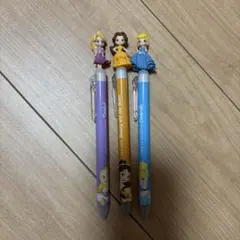 ディズニープリンセスボールペン3本セット