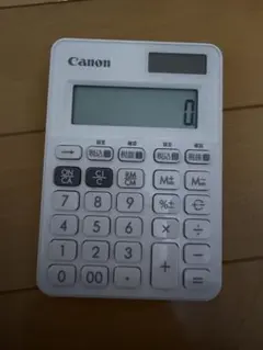 Canon 電卓 ミニミニ卓上サイズ LS-80TU-WH千万単位機能 - メルカリ