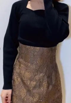 スナイデル♡SNIDELハイウエストスカショーパン 0サイズ新品