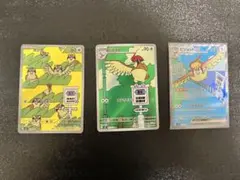 ピジョットex sar進化ラインセット